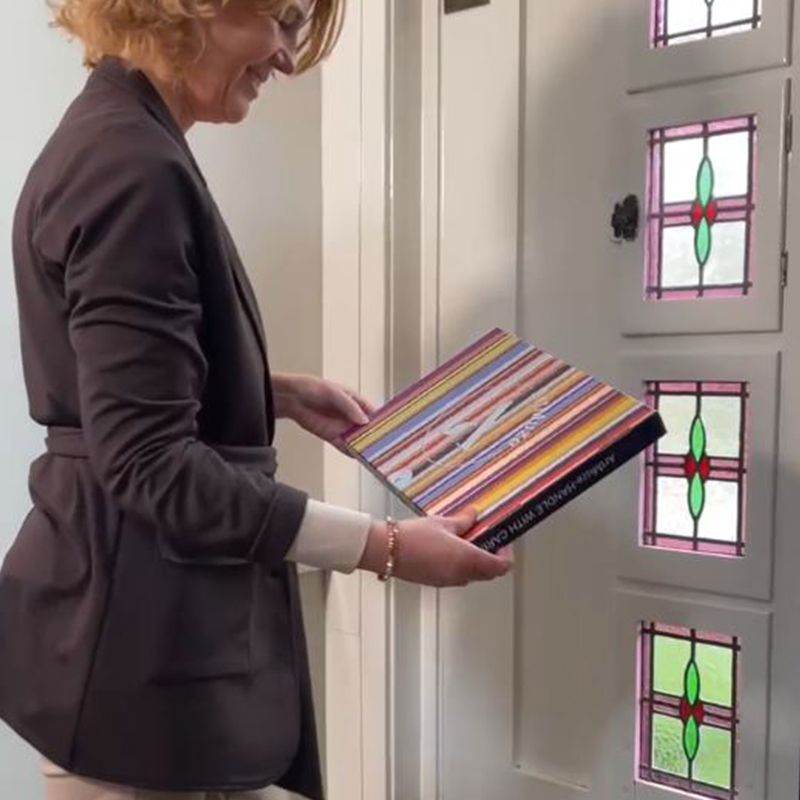 Een echt kunstwerk door je brievenbus